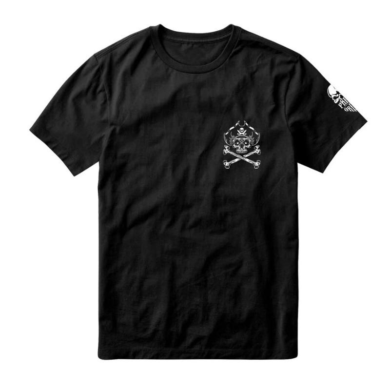 PRiDEorDiE Pirate v2 T-Shirt -black